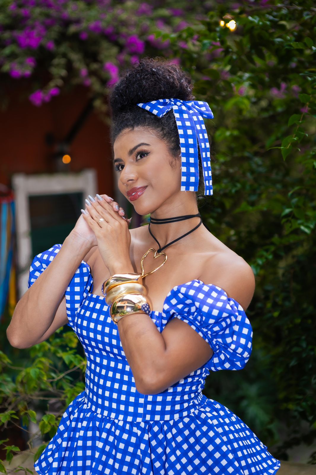 Vestido xadrez