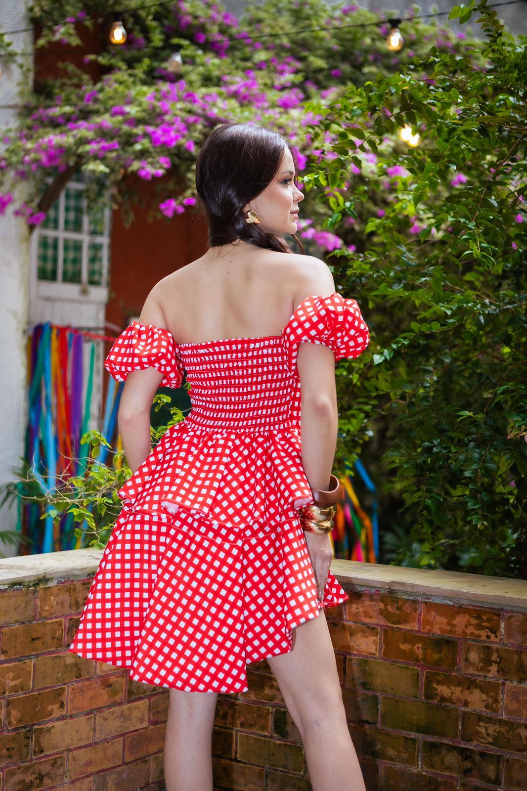 Vestido xadrez