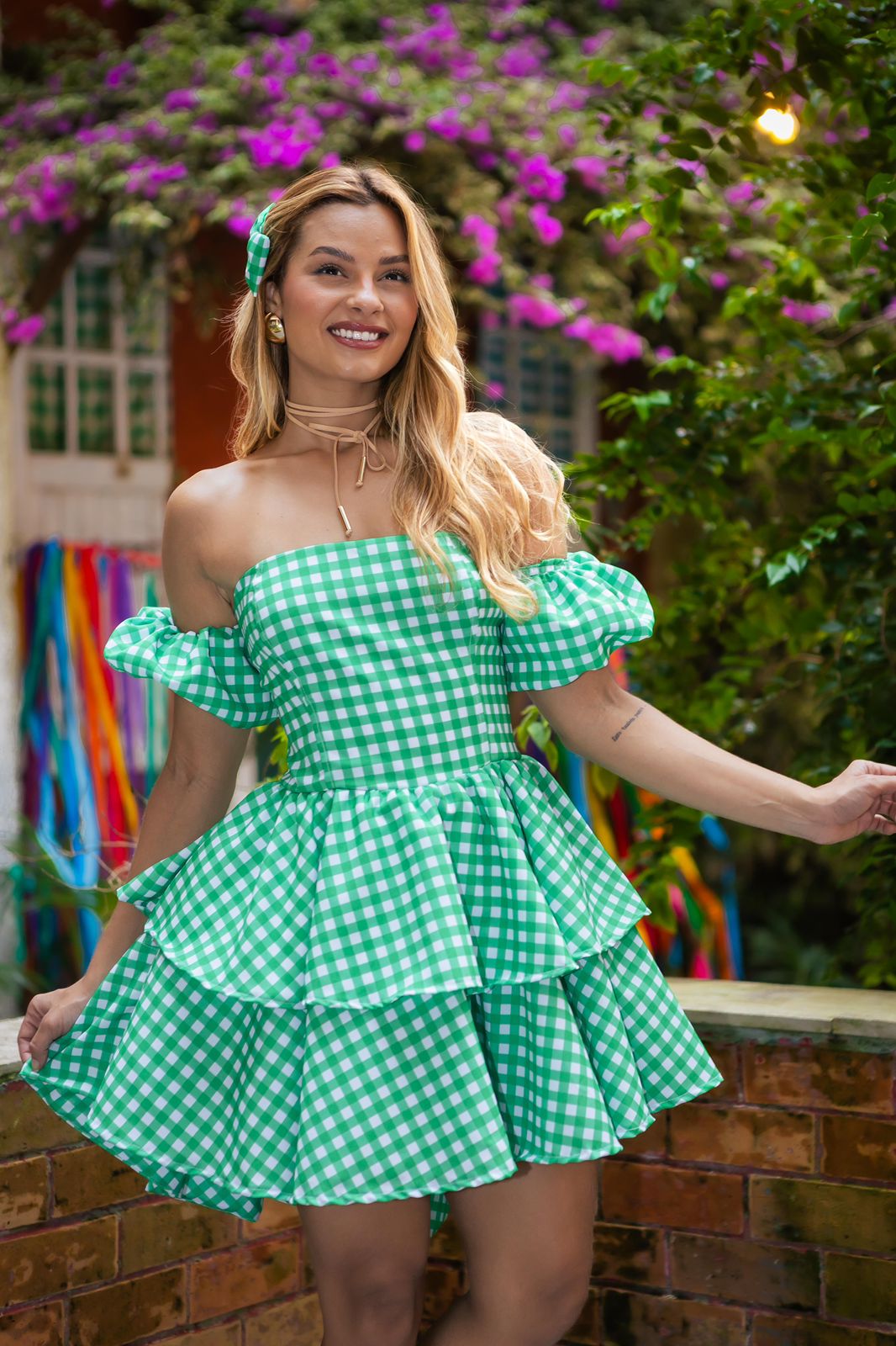Vestido xadrez