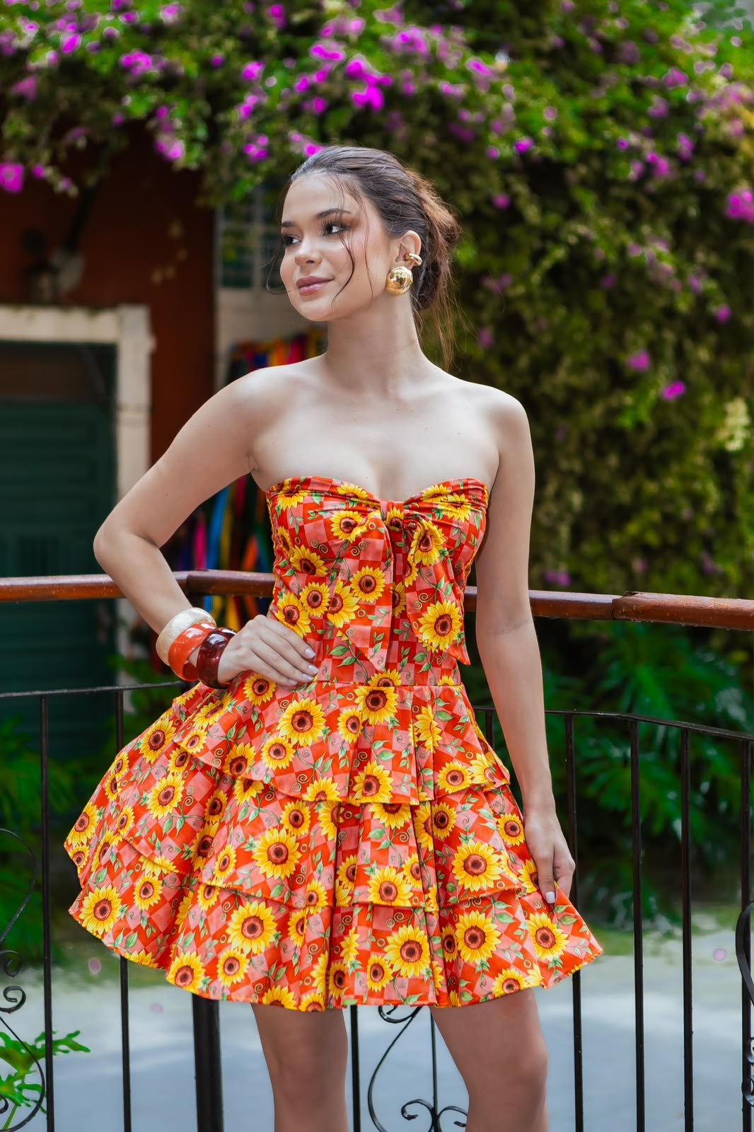 Vestido girassol