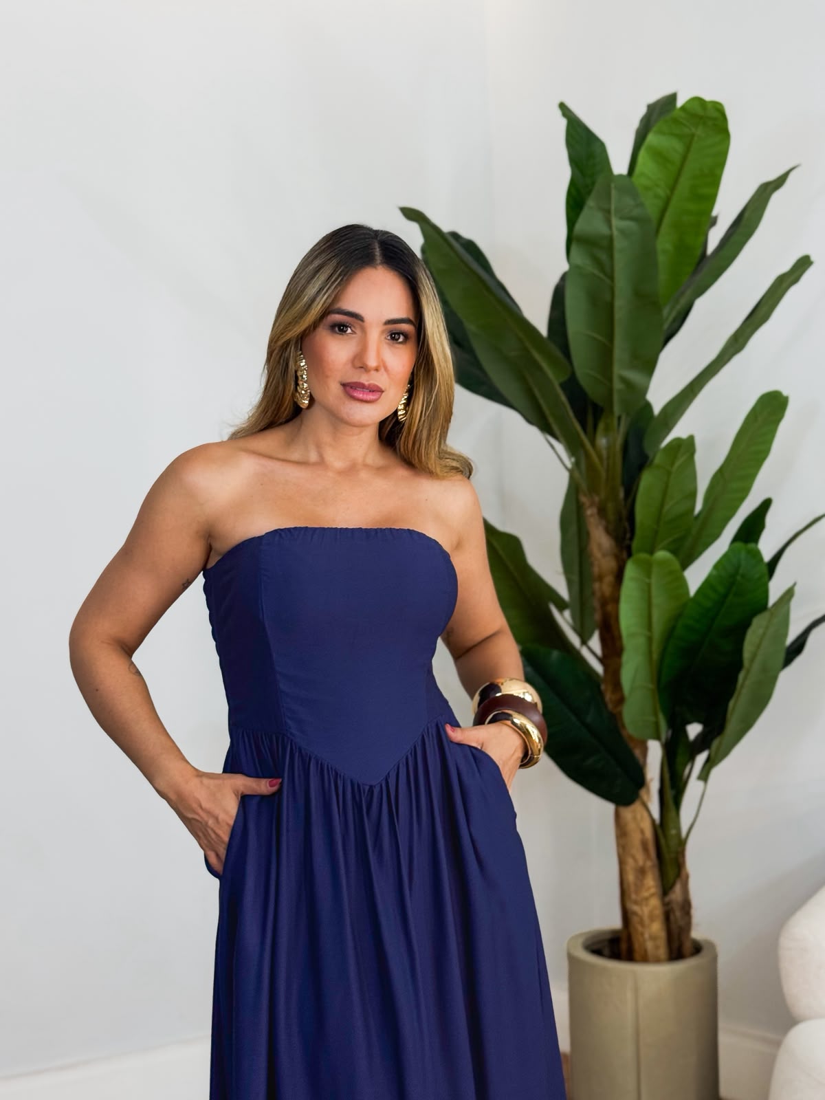 Vestido viscose