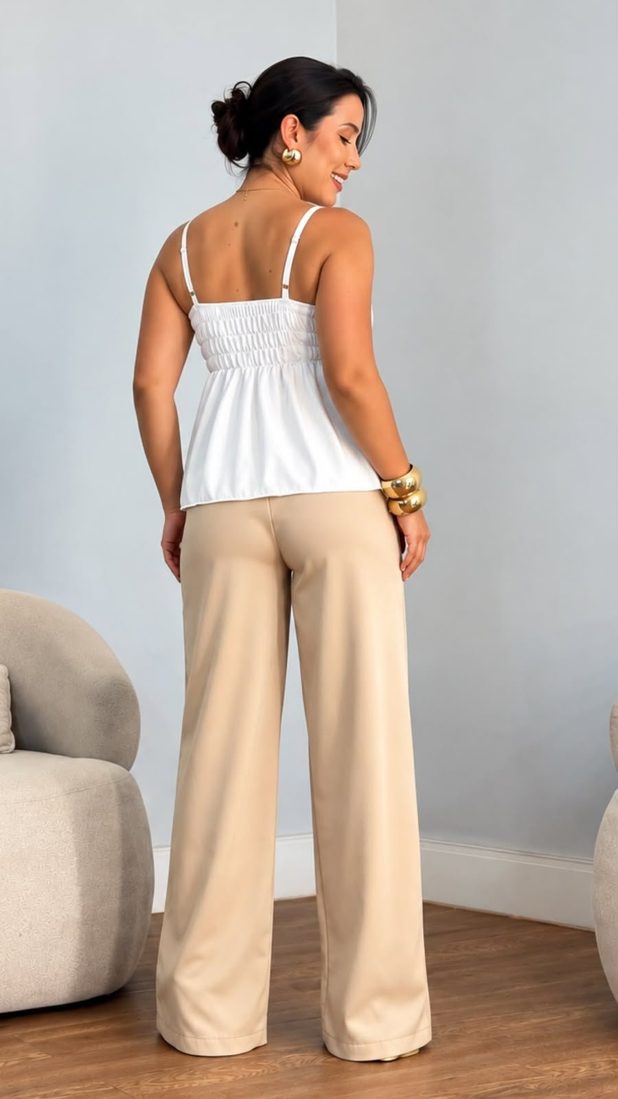 Blusa crepinho