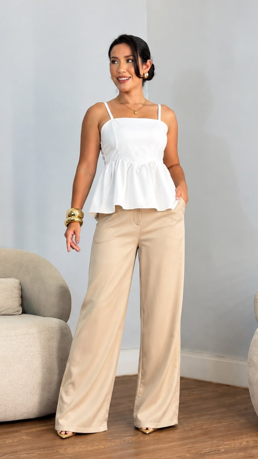 Blusa crepinho